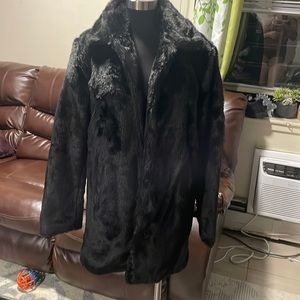 Black skull Teddy jacket
